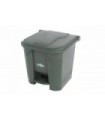 GLOBE 9672OBS: Container - Step On Can Plastic 8G - Grey, Case: 3, Price by EA