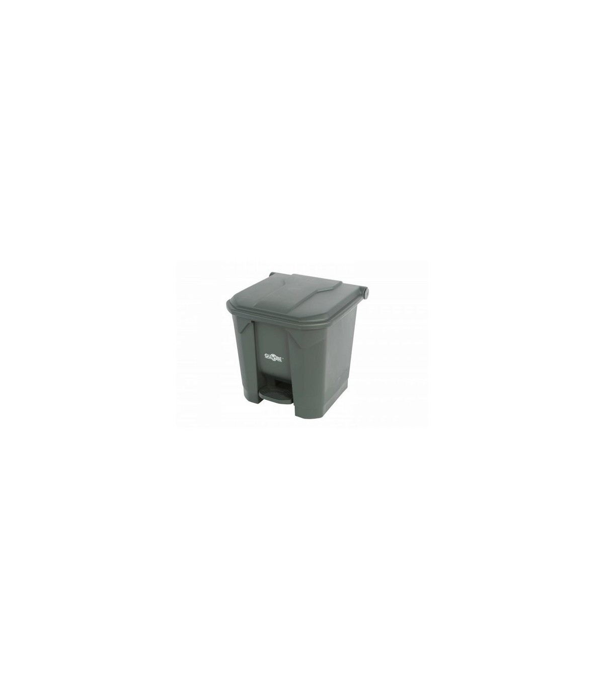 GLOBE 9672OBS: Container - Step On Can Plastic 8G - Grey, Case: 3, Price by EA - 9672 -  - [unit price]