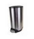 GLOBE 9682Container - Step On Can 2.6G - Stainless Steel, Case: 6, Price by CS - 9682 -  - [unit price]
