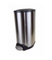 GLOBE 9683Container - Step On Can 5.2G - Stainless Steel, Case: 4, Price by CS
