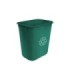 GLOBE 9756GRNContainer - Wastebasket 26L/28qt - Green, Case: 6, Price by EA - 9756GRN -  - [unit price]