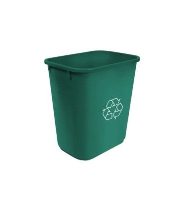 GLOBE 9756GRNContainer - Wastebasket 26L/28qt - Green, Case: 6, Price by EA - 9756GRN -  - [unit price]