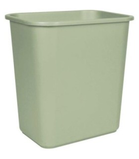 GLOBE 9757BEIContainer - Wastebasket 39L/41qt - Beige, Case: 4, Price by EA - 9757BEI -  - [unit price]