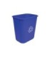 GLOBE 9757BLUContainer - Wastebasket 39L/41qt - Blue, Case: 4, Price by EA - 9757BLU -  - [unit price]