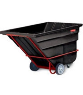 Rubbermaid FG103600BLA SOP: Truck - Tilt Heavy Duty 2300lbs/2cuyd - Black, Price Per EA - FG103600BLA -  - [unit price]