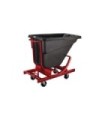Rubbermaid FG105443BLA SOP: Truck - Tilt Self-Dumping Hopper 0.5cuyd - Black, Price Per SOQ