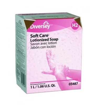 Diversey 5487 Soft Care - Lotionized Bulk Soap BIB - 12/1000ml - 5487 -  - [unit price]