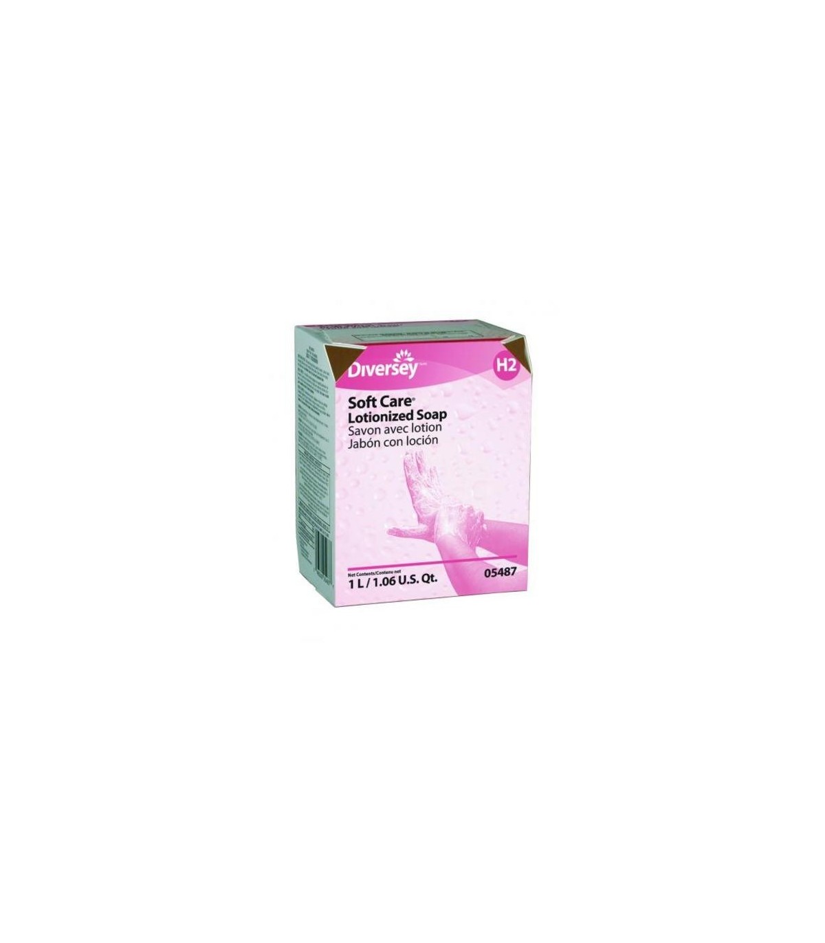 Diversey 5487 Soft Care - Lotionized Bulk Soap BIB - 12/1000ml - 5487 -  - [unit price]
