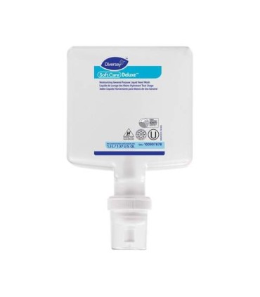 Diversey 100907878 Soft Care Deluxe Refill Cartridge - 6/1.3L - 100907878 -  - [unit price]