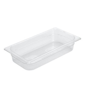 Rubbermaid FG116P00CLR Final Sale: Food Pan -Cold 1/3 Size-2 1/2" Depth-Clear, Price Per EA - FG116P00CLR -  - [unit price]
