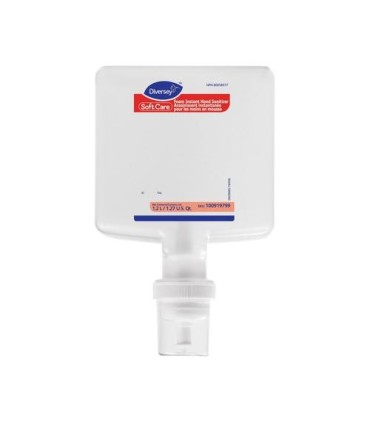 Diversey 100919799 Soft Care Instant Hand Sanitizer Foam Refill - 6/1.2L - 100919799 -  - [unit price]