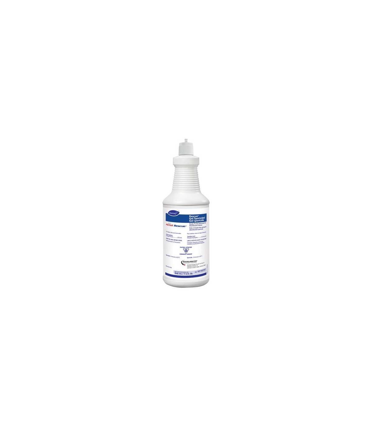 Diversey 101103737 Accel Rescue Gel Sporicidal RTU - 12/946ml - 101103737 -  - [unit price]