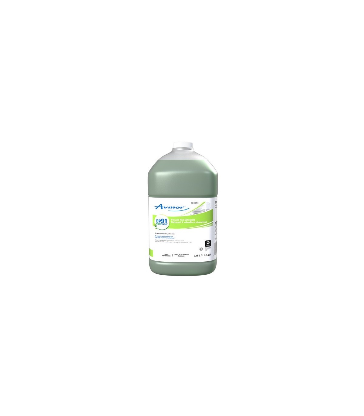Diversey 101106714 Avmor - EP91 Pot & Pan Detergent- 4/3.78L [2218278002] - 101106714 -  - [unit price]