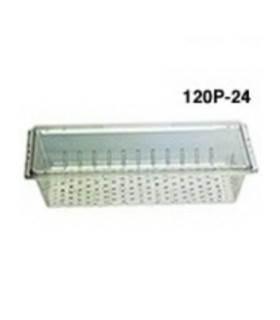 Rubbermaid FG127P24CLR Final Sale: Drain Tray - 1/2 Size - Clear [2020975], Price Per EA - FG127P24CLR -  - [unit price]