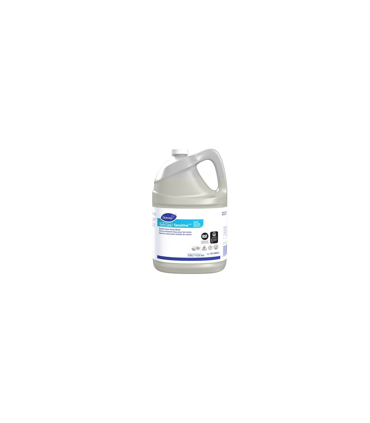 Diversey 101106812 Avmor - Soft Care Sensitive Foam Hand Wash-4/3.78L - 101106812 -  - [unit price]