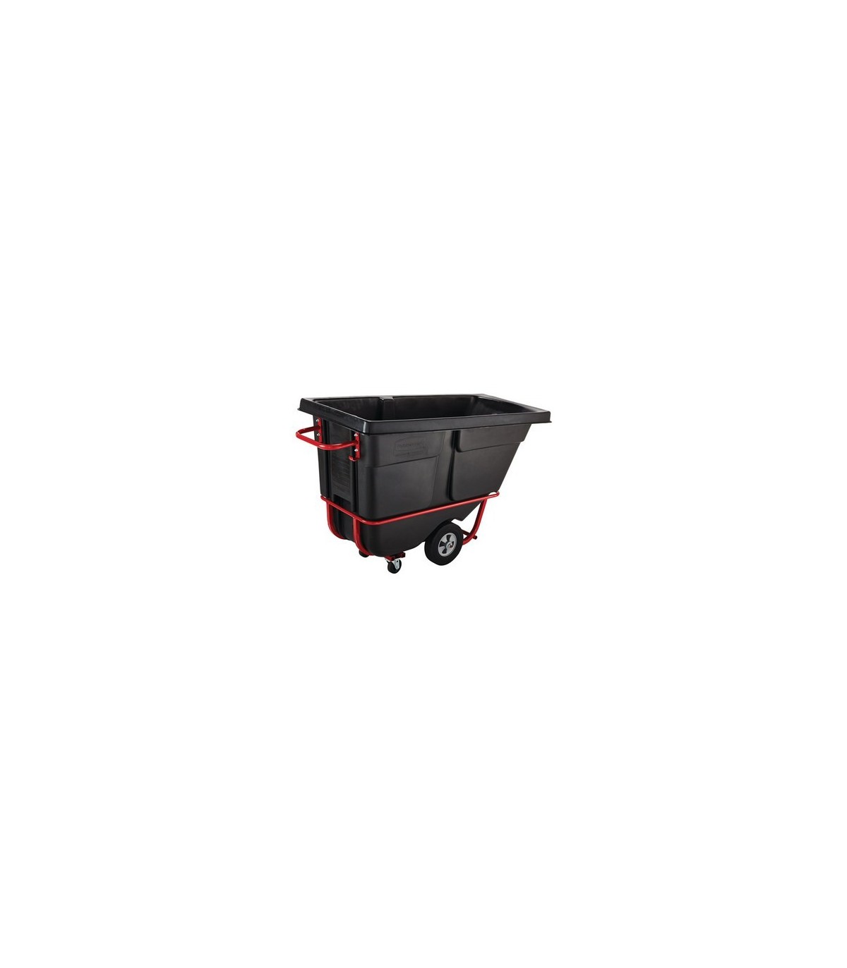 Rubbermaid FG130500BLA Truck - Tilt S-Duty 850lbs/0.5cuyd - Black, Price Per EA - FG130500BLA -  - [unit price]