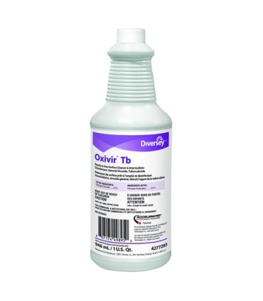 Diversey 4277293 Oxivir TB - One-Step Disinfectant Trigger - 12/946ml - 4277293 -  - [unit price]