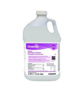Diversey 4506009 Suma Detergent Sanitizer D10 - 4/3.78L - 4506009 -  - [unit price]