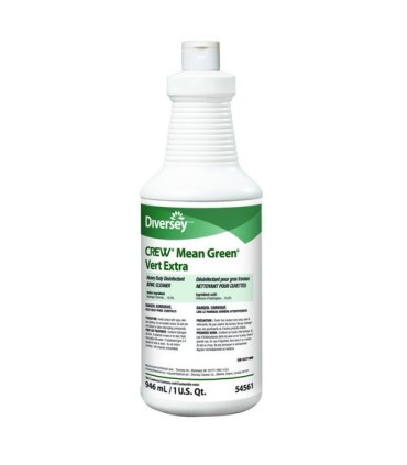 Diversey 54561 Crew - Mean Green HD Disinf Bowl Cleaner-12/946ml - 54561 -  - [unit price]