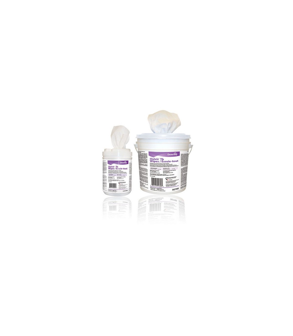 Diversey 5627460 Oxivir TB - Wipes (Canada) - 4/160ct - 5627460 -  - [unit price]