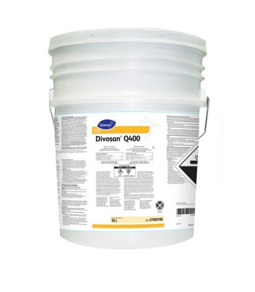 Diversey 57669100 Divosan Q400 Sanitizer Quaternary Concentrate - 1/20L - 57669100 -  - [unit price]