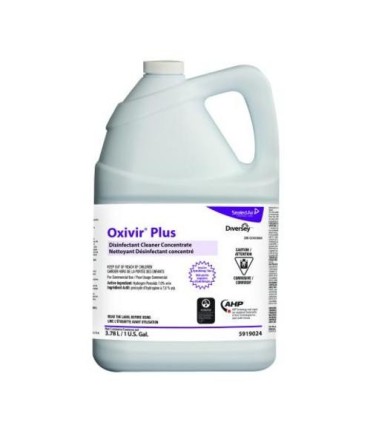Diversey 5919024 SALE: Oxivir - Plus Disinfectant Concentrate - 4/3.78L - 5919024 -  - [unit price]