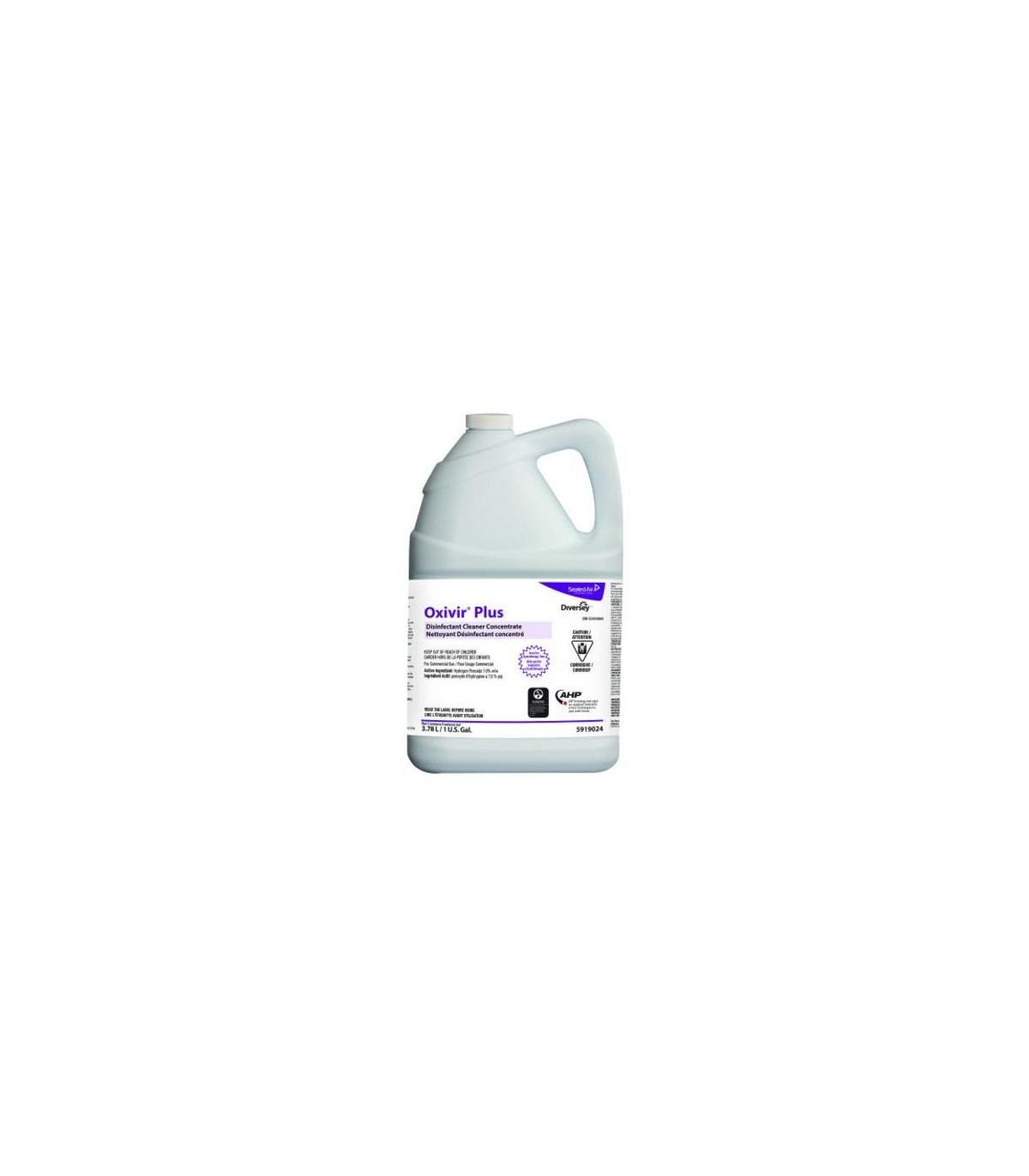 Diversey 5919024 SALE: Oxivir - Plus Disinfectant Concentrate - 4/3.78L - 5919024 -  - [unit price]