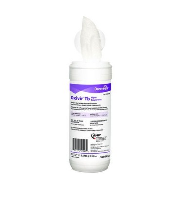 Diversey 5995422 Oxivir TB - Wipes 7X8" - 12/60ct - 5995422 -  - [unit price]
