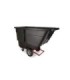 Rubbermaid FG131400BLA Truck - Tilt U-Duty 850lb/1cuyd - Black, Price Per EA - FG131400BLA -  - [unit price]