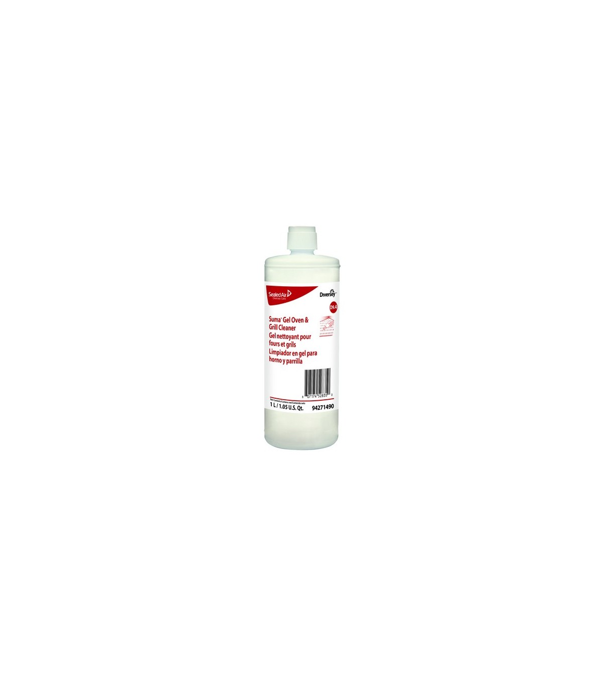 Diversey 94271490 Suma Gel Oven&Grill Cleaner - 12/1L - 94271490 -  - [unit price]