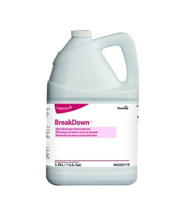 Diversey 94355110 Breakdown - Odor Eliminator - Cherry Almond - 4/3.78L - 94355110 -  - [unit price]