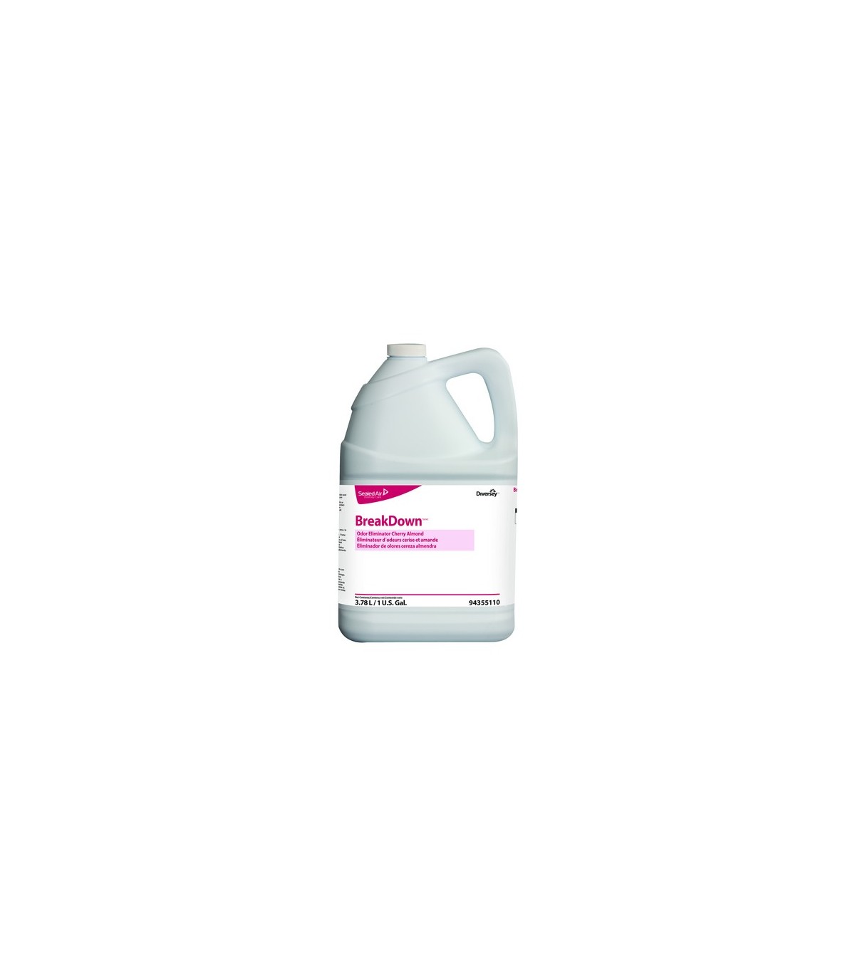 Diversey 94355110 Breakdown - Odor Eliminator - Cherry Almond - 4/3.78L - 94355110 -  - [unit price]