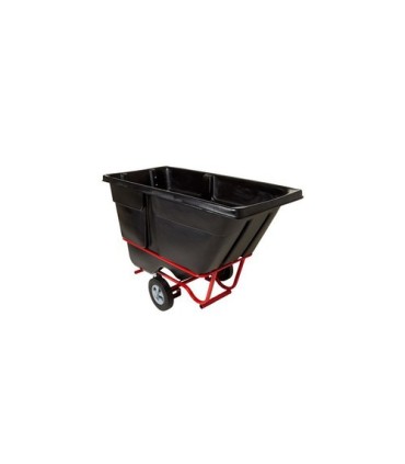 Rubbermaid FG131542BLA SOP: Truck - Tilt S-Duty Forkliftable 1250lb/1cuyd-Black, Price Per SOQ - FG131542BLA -  - [unit price]