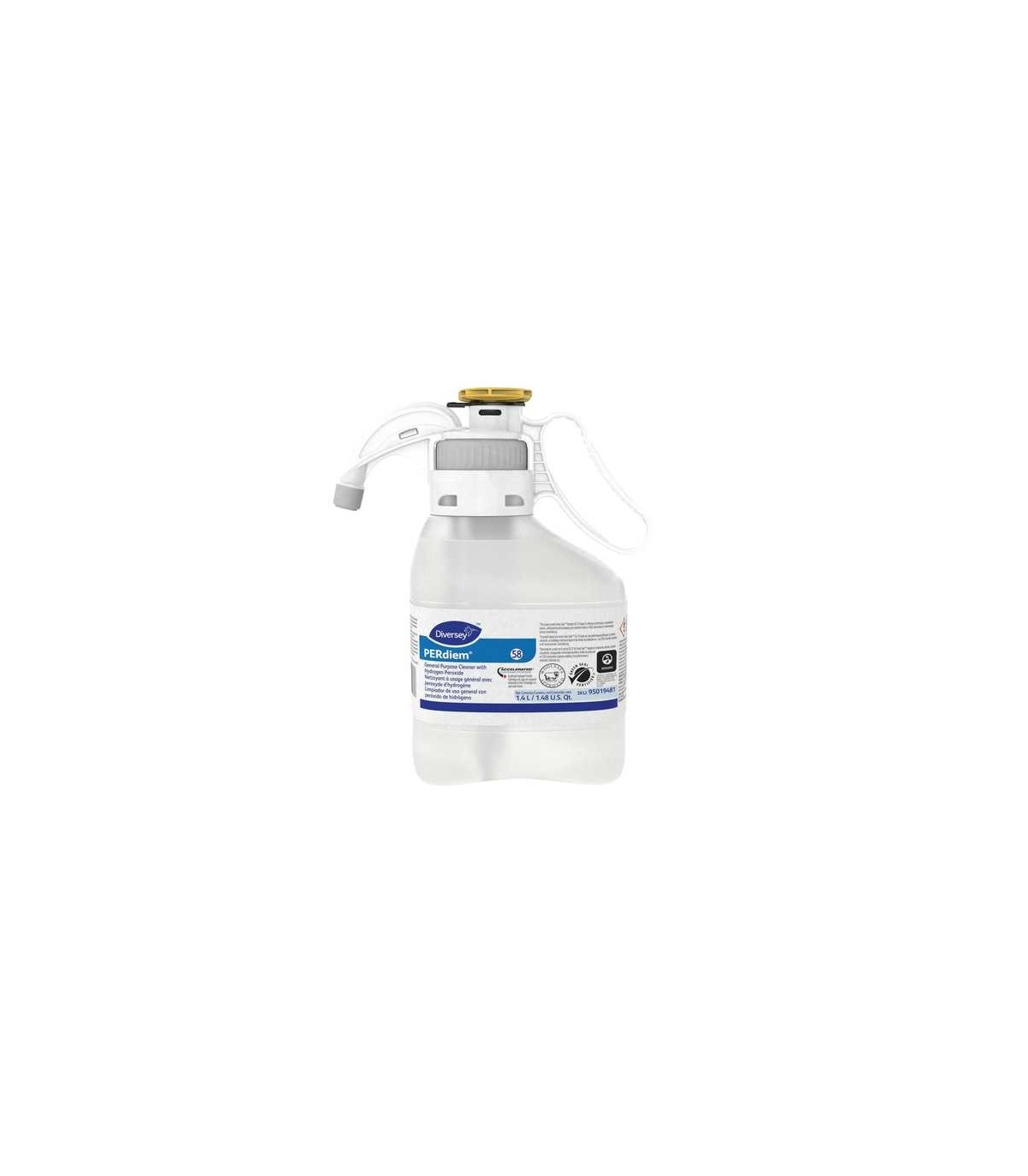 Diversey 95019481 Smart Dose Perdiem GP Cleaner - 2/1.4L - 95019481 -  - [unit price]