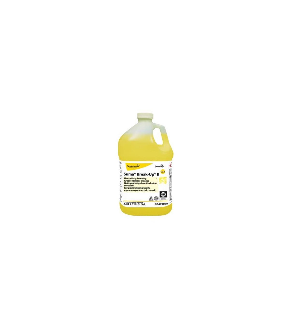 Diversey 95499058 Suma Break Up D3.5 - HD Foaming Cleaner - 4/3.78L - 95499058 -  - [unit price]
