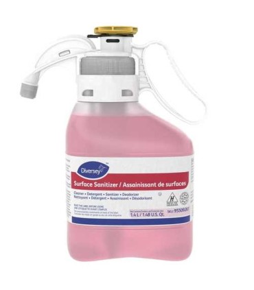 Diversey 95509261 Smart Dose Surface Sanitizer No Rinse - 2/1.4L - 95509261 -  - [unit price]