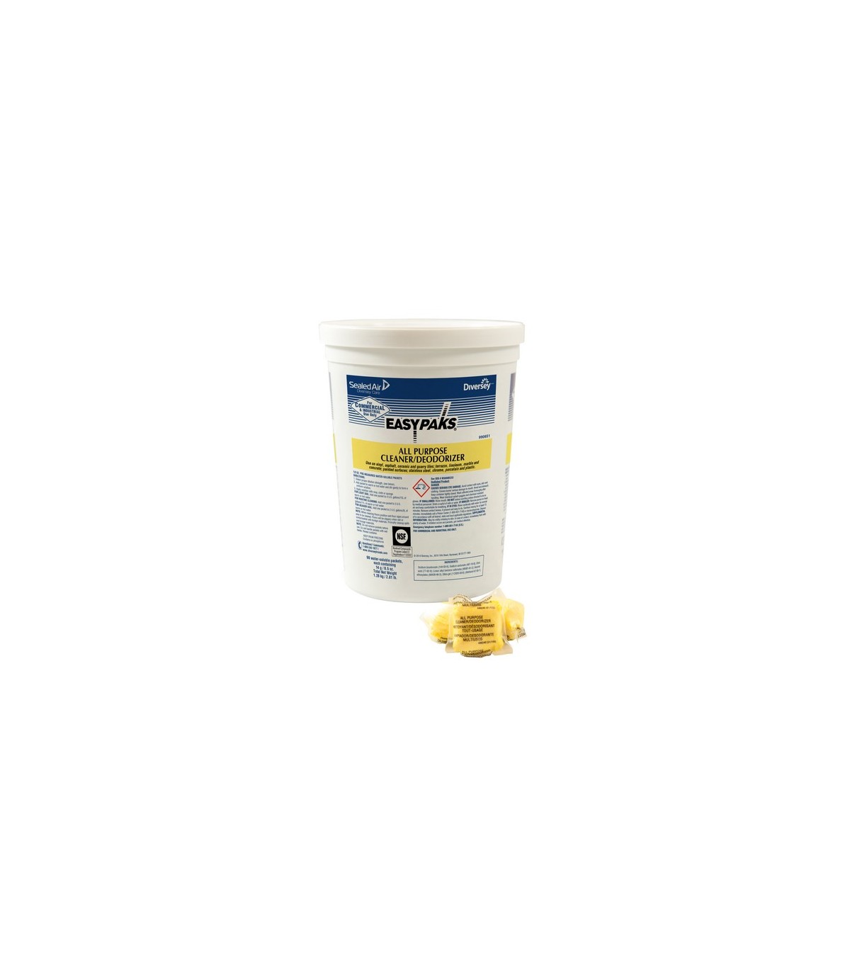 Diversey 990651 Easy Paks - All Purpose Cleaner Packets 14g - 2/90ct - 990651 -  - [unit price]