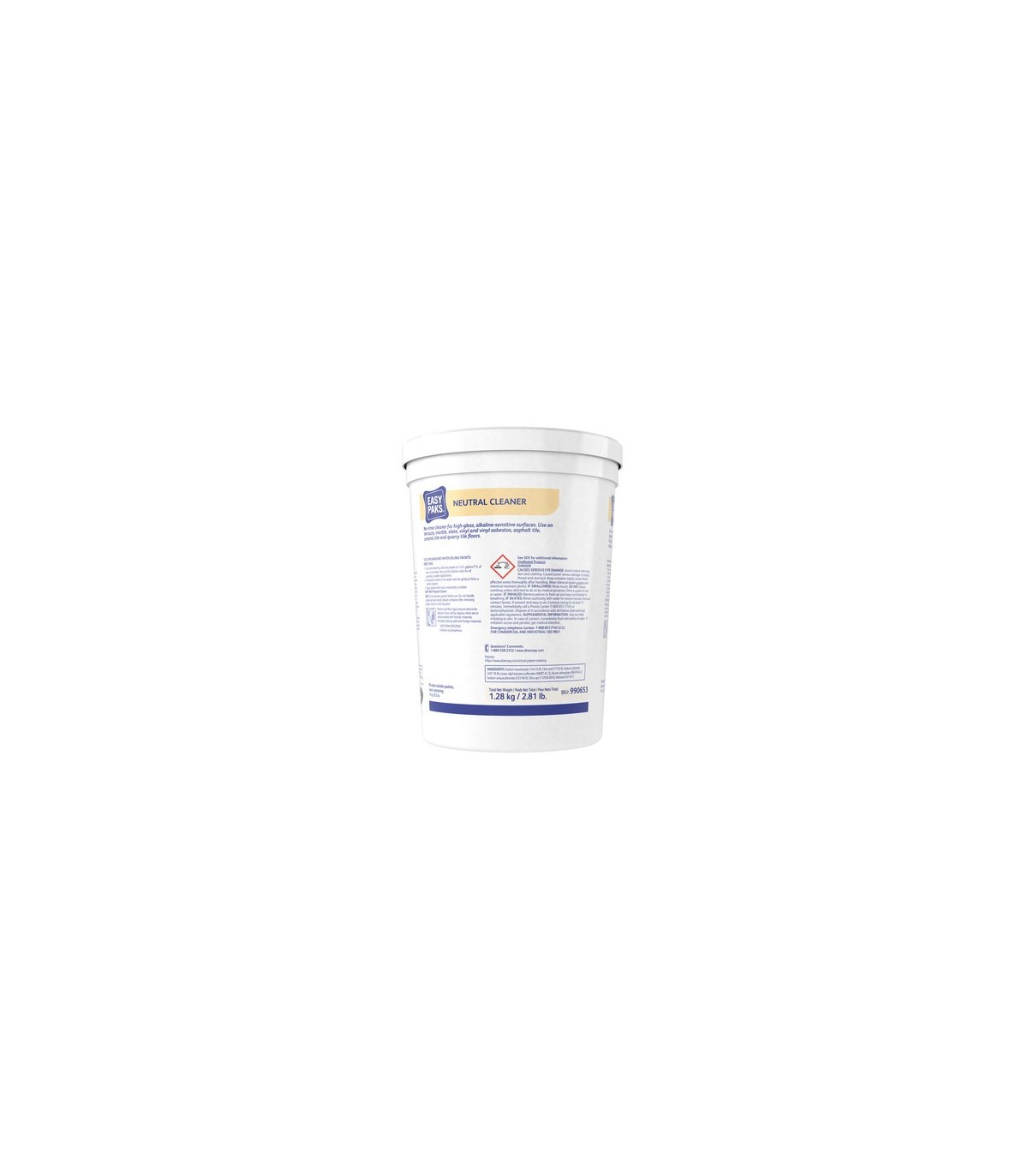 Diversey 990653 Easy Paks - Neutral Cleaner Packets 14g - 2/90ct - 990653 -  - [unit price]