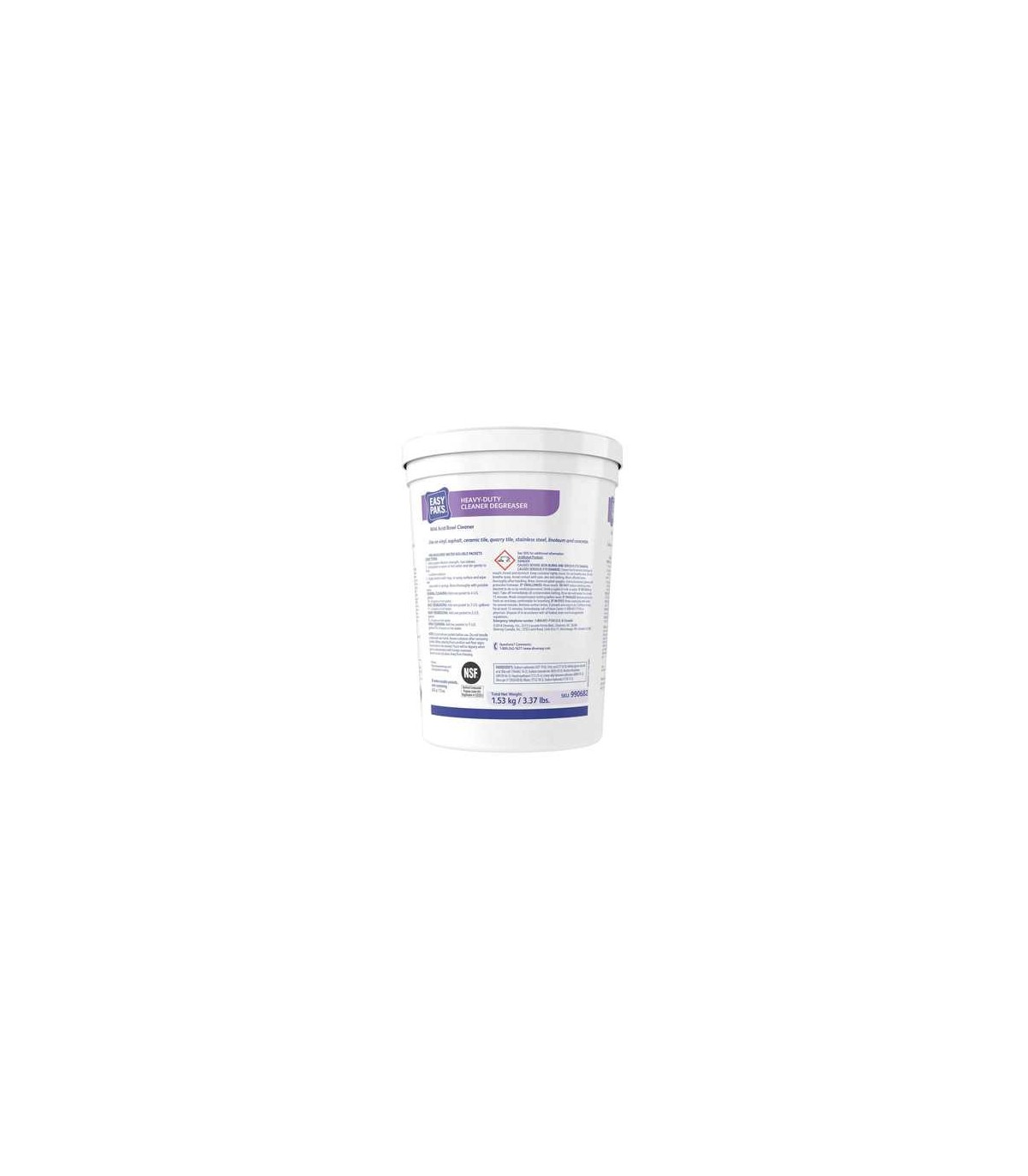 Diversey 990682 Easy Paks - HD Cleaner Degreaser 42.5g - 2/36ct - 990682 -  - [unit price]