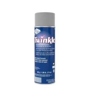 Diversey 991224 Twinkle - SST Cleaner/Polish Aerosol-12/482g - 991224 -  - [unit price]