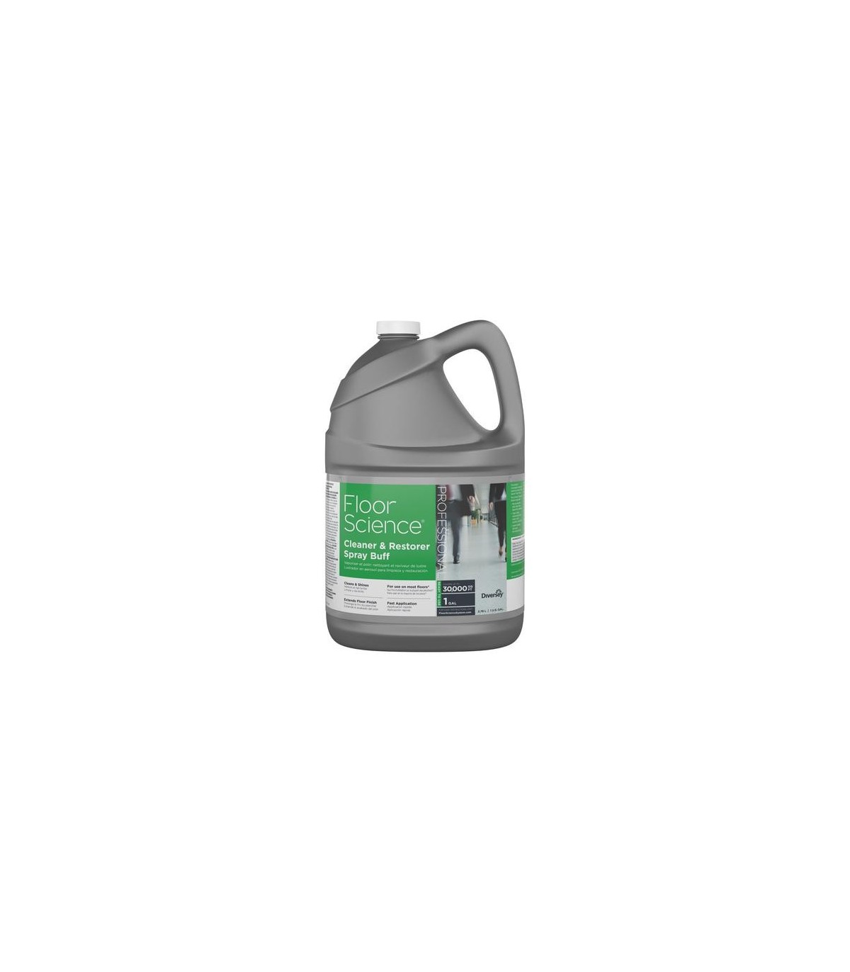 Diversey CBD540458 Floor Science Cleaner & Restorer Spray Buff - 4/3.78L - CBD540458 -  - [unit price]