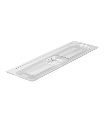 Rubbermaid FG141P00CLR Final Sale: Food Pan-Cold Cover Only 1/2 Long-Clear, Price Per EA - FG141P00CLR -  - [unit price]