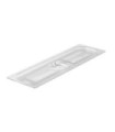 Rubbermaid FG141P00CLR Final Sale: Food Pan-Cold Cover Only 1/2 Long-Clear, Price Per EA