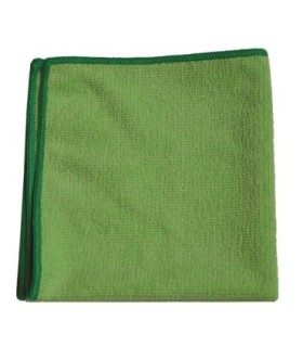 Diversey D5787084 Taski - Microfiber Ultra Cloth 16" Green - 20/cs - D5787084 -  - [unit price]