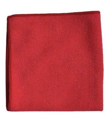 Diversey D5787105 Taski - Microfiber Ultra Cloth 16" Red - 20/cs - D5787105 -  - [unit price]