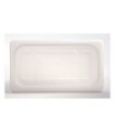 Rubbermaid FG145P00WHT Final Sale: Food Pan-Seal Lid Cold/Hot Pan 1/3Size-Wht, Price Per EA