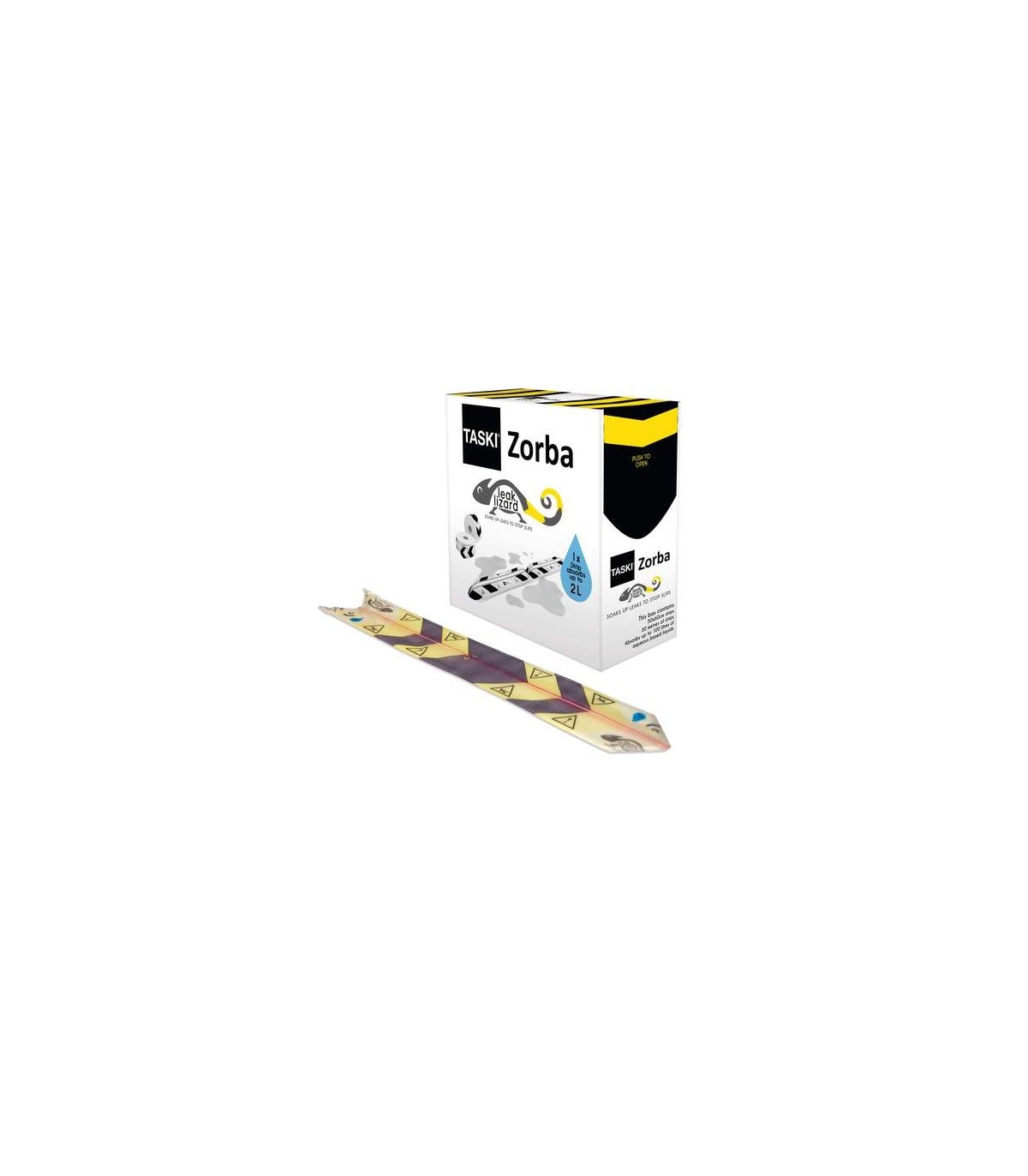 Diversey D7523269 Taski - Zorba Leak Lizard Absorbent Control Strip-1/cs - D7523269 -  - [unit price]