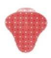 Diversey EKS10R12 Ekcoscreen Red/Melon Urinal Screen - 12/cs