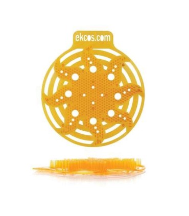 Diversey PWR4O10 EkcoPower Screen Orange/Tropical Urinal Screen - 10/cs - PWR4O10 -  - [unit price]