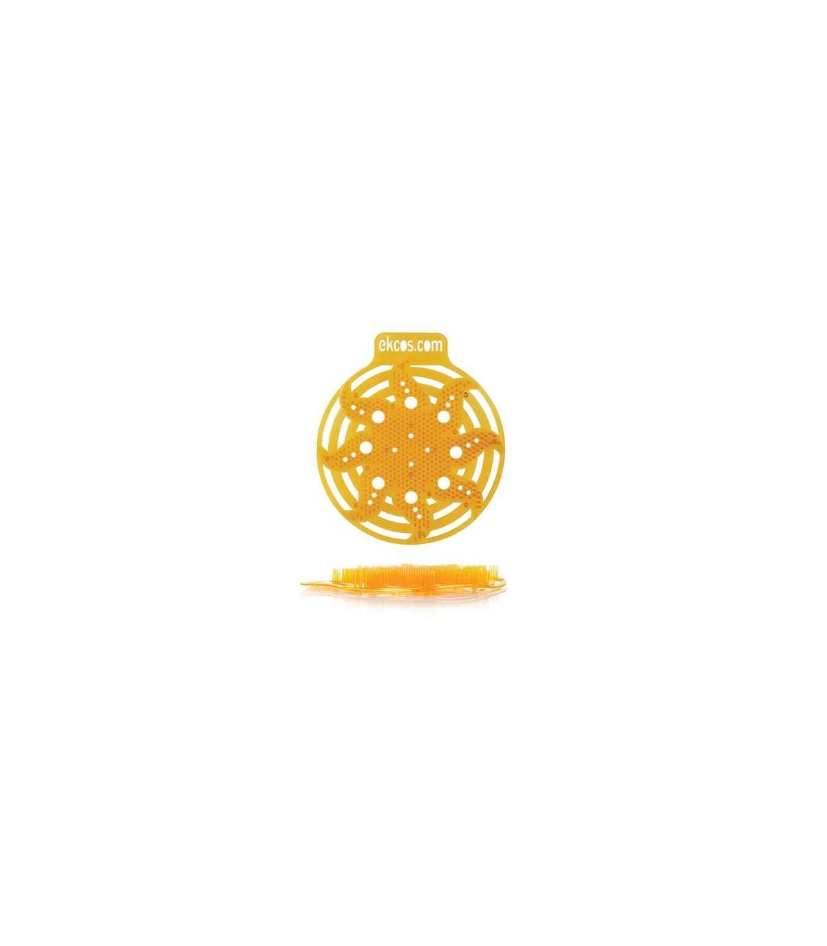Diversey PWR4O10 EkcoPower Screen Orange/Tropical Urinal Screen - 10/cs - PWR4O10 -  - [unit price]